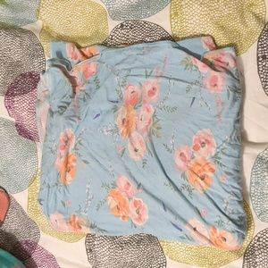 Angel Dear floral swaddle